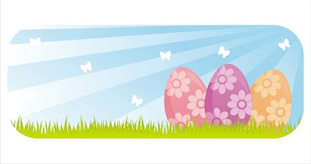 simsearch:400-04330270,k - colorful easter banner Stock Photo - Budget Royalty-Free & Subscription, Code: 400-04331294