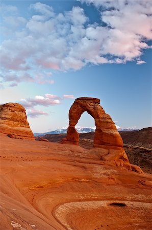 delicate arch - Sunset light at Delicate Arch, Arches National Park, Utah, USA Foto de stock - Royalty-Free Super Valor e Assinatura, Número: 400-04331436