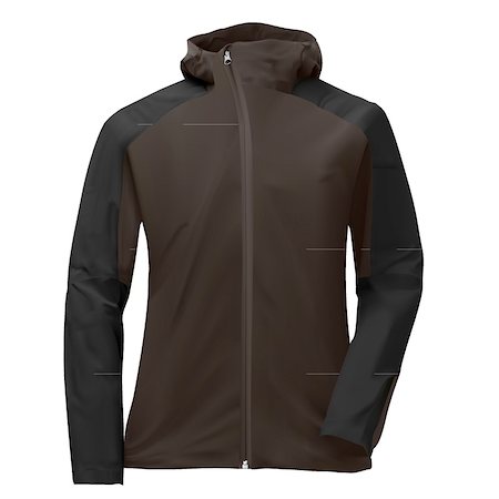 vector illustration of a gray jacket with a zipper Foto de stock - Super Valor sin royalties y Suscripción, Código: 400-04332216