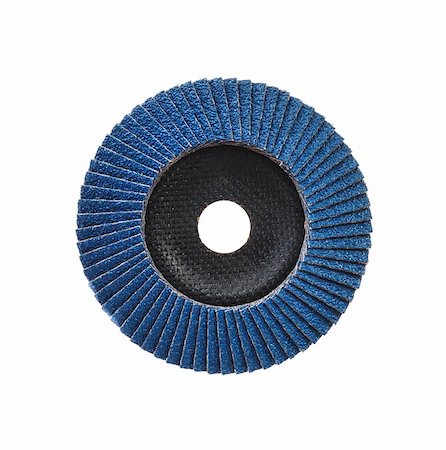 simsearch:400-04333451,k - Abrasive disk for grinder isolated on white Photographie de stock - Aubaine LD & Abonnement, Code: 400-04332746