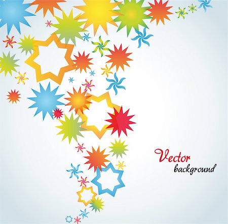 Abstract colorful background. Vector illustration Stock Photo - Budget Royalty-Free & Subscription, Code: 400-04333850