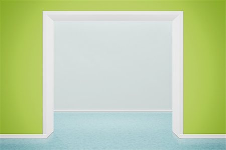 An image of a nice room with a wall for your content Stock Photo - Budget Royalty-Free & Subscription, Code: 400-04333978
