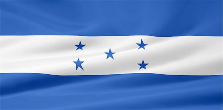 simsearch:400-04344297,k - High resolution flag of Honduras Stockbilder - Microstock & Abonnement, Bildnummer: 400-04344292