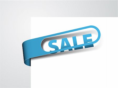 simsearch:400-04730082,k - Blue paper tag - Vector sale announcement Stockbilder - Microstock & Abonnement, Bildnummer: 400-04347506