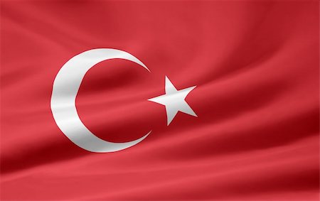 simsearch:400-04344297,k - High resolution flag of Turkey Stockbilder - Microstock & Abonnement, Bildnummer: 400-04347623