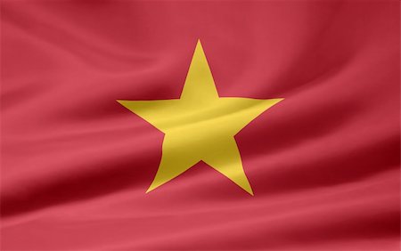 simsearch:400-04344297,k - Old high resolution flag of Vietnam Stockbilder - Microstock & Abonnement, Bildnummer: 400-04347707