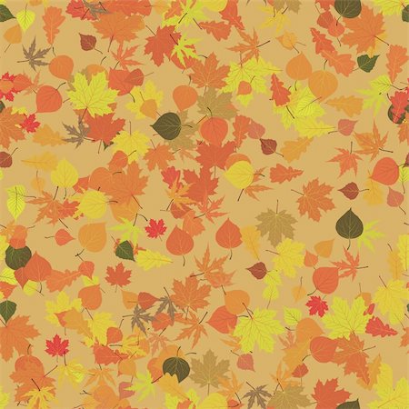 simsearch:400-04279579,k - Autumn leaves seamless pattern, element for design. EPS 8 vector file included Stock Photo - Budget Royalty-Free & Subscription, Code: 400-04348115