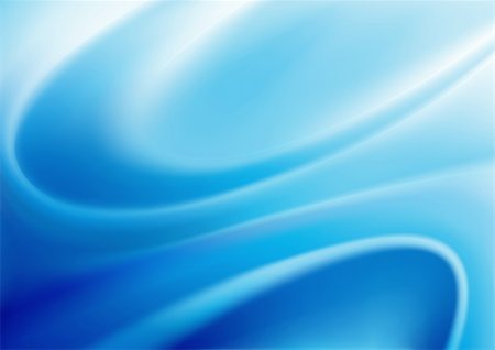 sparking light in sky - Vector illustration of blue abstract background made of light splashes and curved lines Stock Photo - Budget Royalty-Free & Subscription, Code: 400-04348431