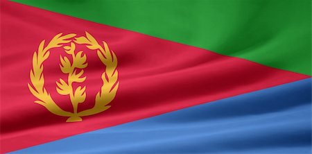 simsearch:400-04348687,k - High resolution flag of Eritrea Photographie de stock - Aubaine LD & Abonnement, Code: 400-04348654