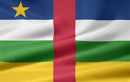 simsearch:400-04847419,k - High resolution flag of the Central African Republic Stock Photo - Budget Royalty-Free & Subscription, Code: 400-04348651