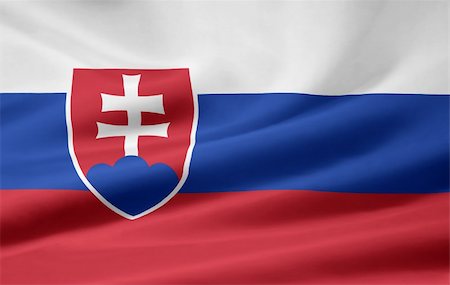 simsearch:400-04344297,k - High resolution flag of Slovakia Stockbilder - Microstock & Abonnement, Bildnummer: 400-04348660