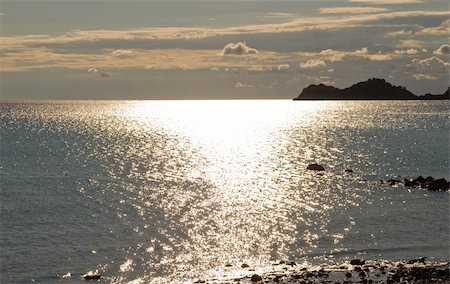 Sunset in Skala Potamia , Thassos Island Stockbilder - Microstock & Abonnement, Bildnummer: 400-04348734