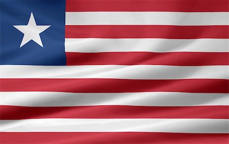simsearch:400-04348687,k - High resolution flag of Liberia Photographie de stock - Aubaine LD & Abonnement, Code: 400-04348757