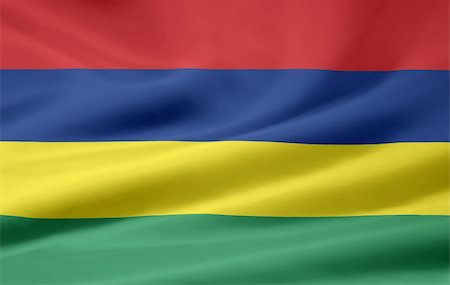 simsearch:400-04847419,k - High resolution flag of Mauritius Stock Photo - Budget Royalty-Free & Subscription, Code: 400-04348759