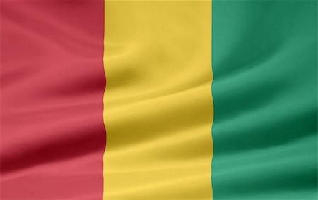 simsearch:400-04348687,k - High resolution flag of Guinea Photographie de stock - Aubaine LD & Abonnement, Code: 400-04348753