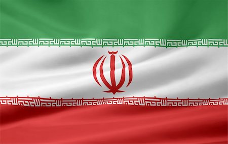 High resolution flag of Iran Stock Photo - Budget Royalty-Free & Subscription, Code: 400-04348834
