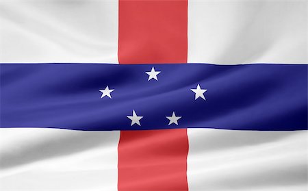 simsearch:400-04856605,k - High resolution flag of the Netherland Antilles Stockbilder - Microstock & Abonnement, Bildnummer: 400-04348843