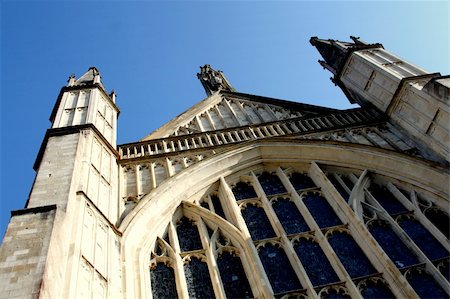 Winchester Cathedral Photographie de stock - Aubaine LD & Abonnement, Code: 400-04349026