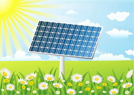 solar panels business - Solar cell Stock Photo - Budget Royalty-Free & Subscription, Code: 400-04349737