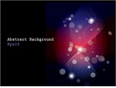 round objects - abstract color neon wave background Photographie de stock - Aubaine LD & Abonnement, Code: 400-04340235