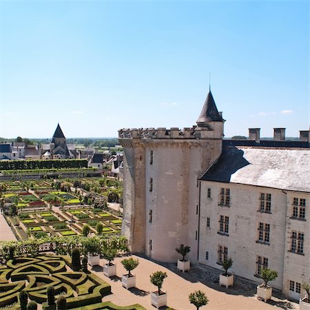 villandry, France Stock Photo - Budget Royalty-Free & Subscription, Code: 400-04340349