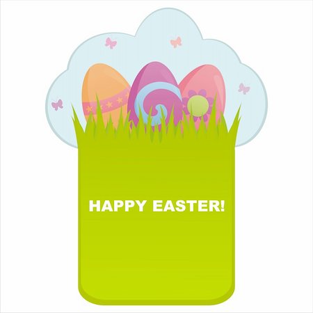 simsearch:400-04330270,k - cute easter banner Stock Photo - Budget Royalty-Free & Subscription, Code: 400-04340684