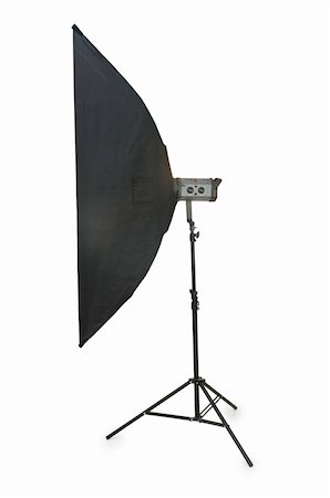 strebe - Studio lighting isolated on the white background Stock Photo - Budget Royalty-Free & Subscription, Code: 400-04340822