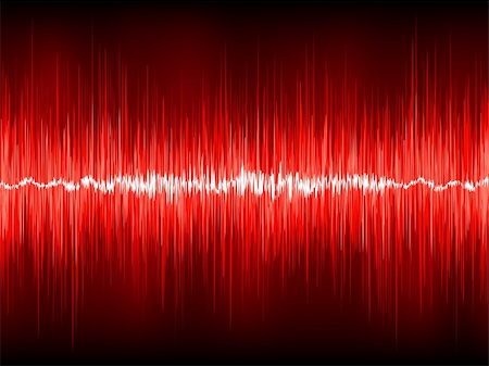 stereo - Abstract waveform vector background. EPS 8 vector file included Stock Photo - Budget Royalty-Free & Subscription, Code: 400-04341151