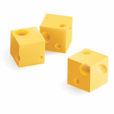 staple - Vector illustration of a cheese snack. Isolated on white background Foto de stock - Super Valor sin royalties y Suscripción, Código: 400-04342521