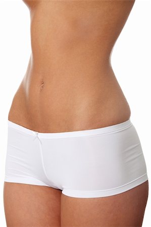 simsearch:400-06108048,k - Beautiful sexy female body isolated on white. Stockbilder - Microstock & Abonnement, Bildnummer: 400-04356011