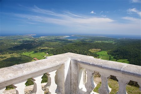 simsearch:400-05730777,k - view from Toro Mountain at Menorca island in Spain Photographie de stock - Aubaine LD & Abonnement, Code: 400-04356919