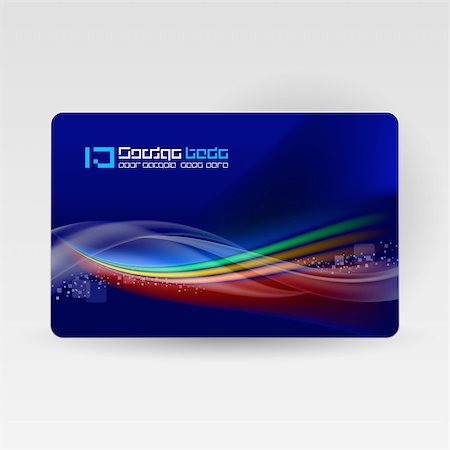 simsearch:400-08491837,k - Credit card. Abstract vector wave on navy background Foto de stock - Super Valor sin royalties y Suscripción, Código: 400-04358293