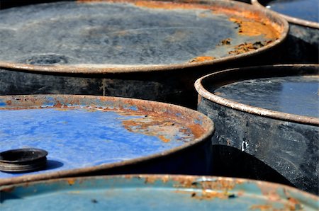 simsearch:600-06007915,k - Rusty metal barrels macro. Abstract industrial background. Stock Photo - Budget Royalty-Free & Subscription, Code: 400-04358394