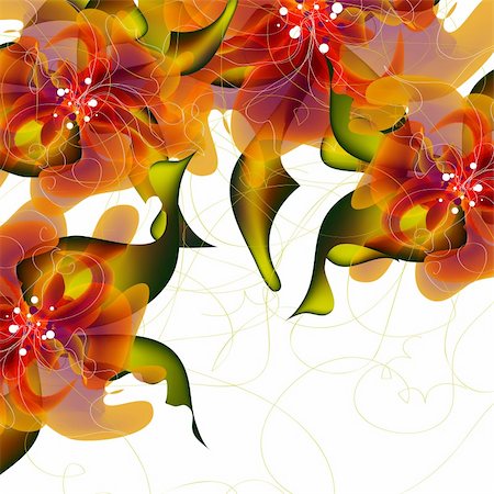 simsearch:400-04872915,k - Romantic Flower Background Floral vector banners Stock Photo - Budget Royalty-Free & Subscription, Code: 400-04359153