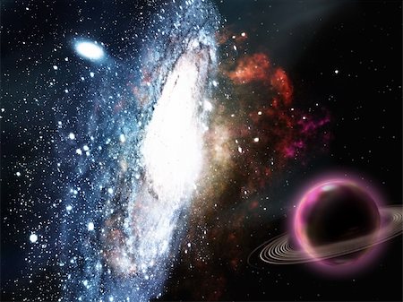 simsearch:400-05327569,k - a dream pink planet in the Milky Way Stock Photo - Budget Royalty-Free & Subscription, Code: 400-04350217