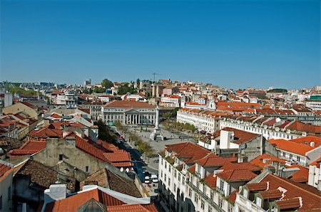 Portugal Lisbon The capital city of Architecture Landscape History Stockbilder - Microstock & Abonnement, Bildnummer: 400-04350247