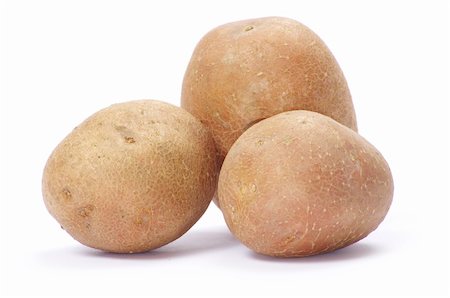 simsearch:400-04351737,k - potatoes isolated on white background Stock Photo - Budget Royalty-Free & Subscription, Code: 400-04351737