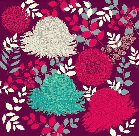 simsearch:400-08022685,k - Floral background for design Stock Photo - Budget Royalty-Free & Subscription, Code: 400-04351964
