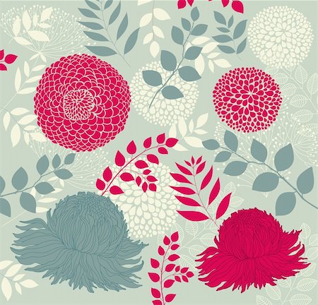 packing fabric - Floral background for design Foto de stock - Super Valor sin royalties y Suscripción, Código: 400-04351963