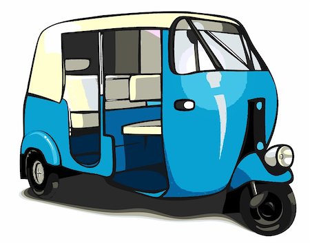 simsearch:614-02934842,k - rickshaw transportation Foto de stock - Super Valor sin royalties y Suscripción, Código: 400-04352160