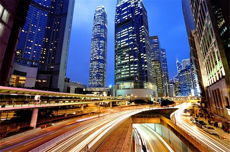 Hong Kong at night Stock Photo - Budget Royalty-Free & Subscription, Code: 400-04353083