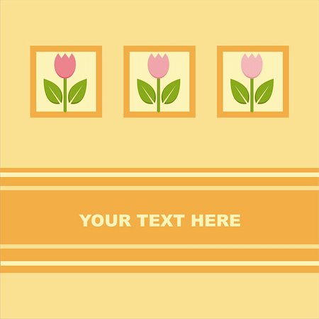 simsearch:400-04350939,k - cute  tulips card Stock Photo - Budget Royalty-Free & Subscription, Code: 400-04353176