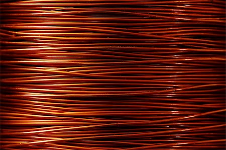 simsearch:400-04364211,k - A roll of copper wire Photographie de stock - Aubaine LD & Abonnement, Code: 400-04364211