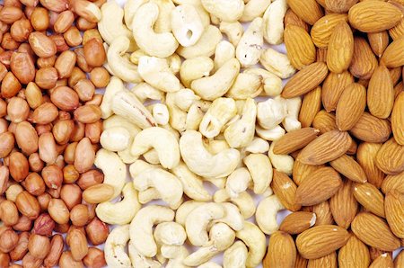 simsearch:400-04377067,k - Assorted nuts as a background Stock Photo - Budget Royalty-Free & Subscription, Code: 400-04364316