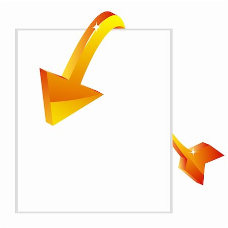 simsearch:400-04906513,k - illustration of sale arrow with tag on white background Photographie de stock - Aubaine LD & Abonnement, Code: 400-04366309