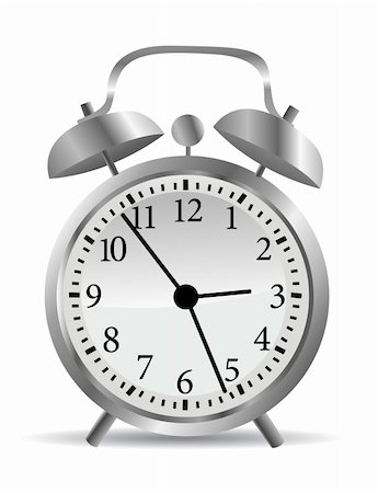 simsearch:400-04690033,k - Clock vector illustration Stock Photo - Budget Royalty-Free & Subscription, Code: 400-04366358