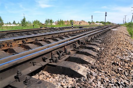 empalme - railroad Foto de stock - Super Valor sin royalties y Suscripción, Código: 400-04367056