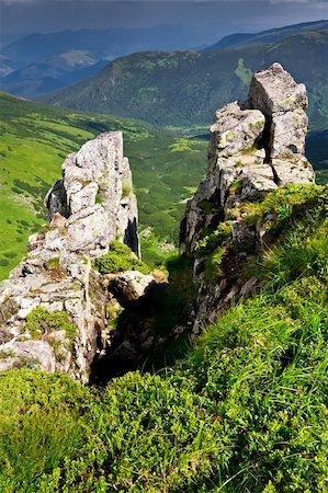 simsearch:400-06925691,k - Beautiful mountains landscape in Carpathian Foto de stock - Super Valor sin royalties y Suscripción, Código: 400-04368162