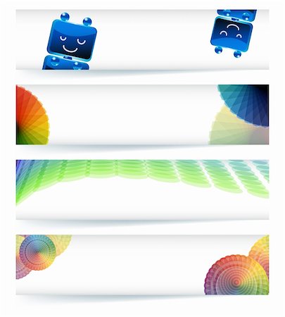 Multicolor gamut banner design in eps10 vector format. Stock Photo - Budget Royalty-Free & Subscription, Code: 400-04369021