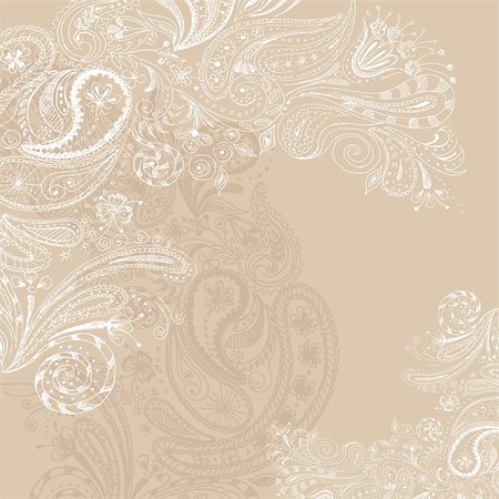 Eastern beige hand drawn background. Stock Photo - Budget Royalty-Free & Subscription, Code: 400-04369809